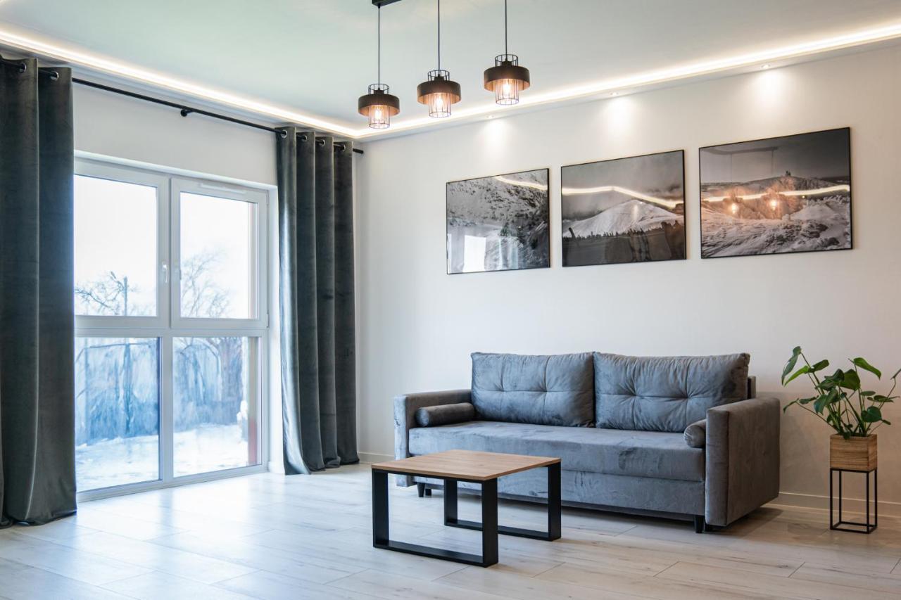 Апартаменты Apartament Duzy Staw Еленя-Гура Экстерьер фото